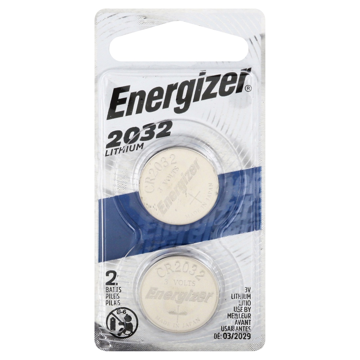 slide 1 of 9, Energizer 2032 Batteries - 2pk Lithium Coin Battery, 2 ct