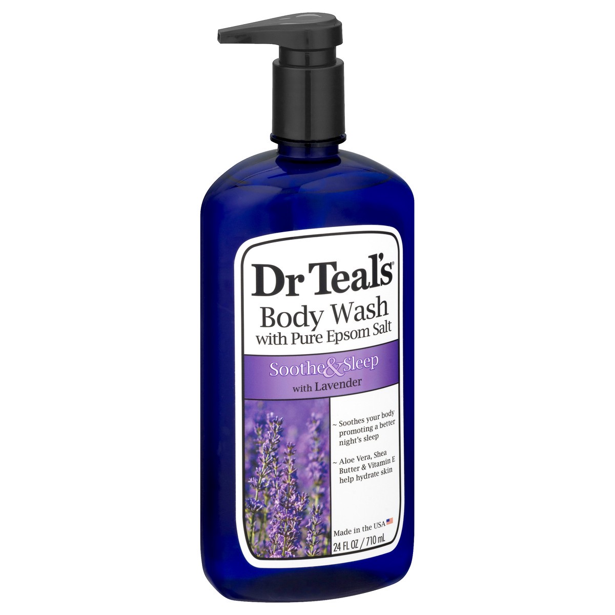 slide 5 of 12, Dr Teals Soothe & Sleep Body Wash 24 oz, 24 fl oz