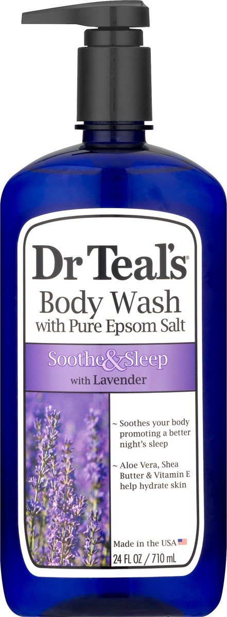 slide 12 of 12, Dr Teals Soothe & Sleep Body Wash 24 oz, 24 fl oz