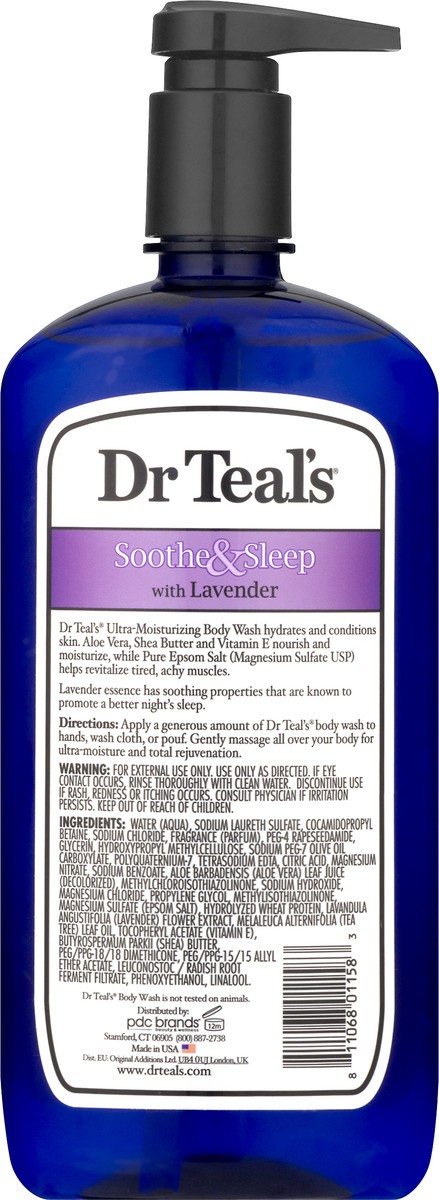 slide 6 of 12, Dr Teals Soothe & Sleep Body Wash 24 oz, 24 fl oz