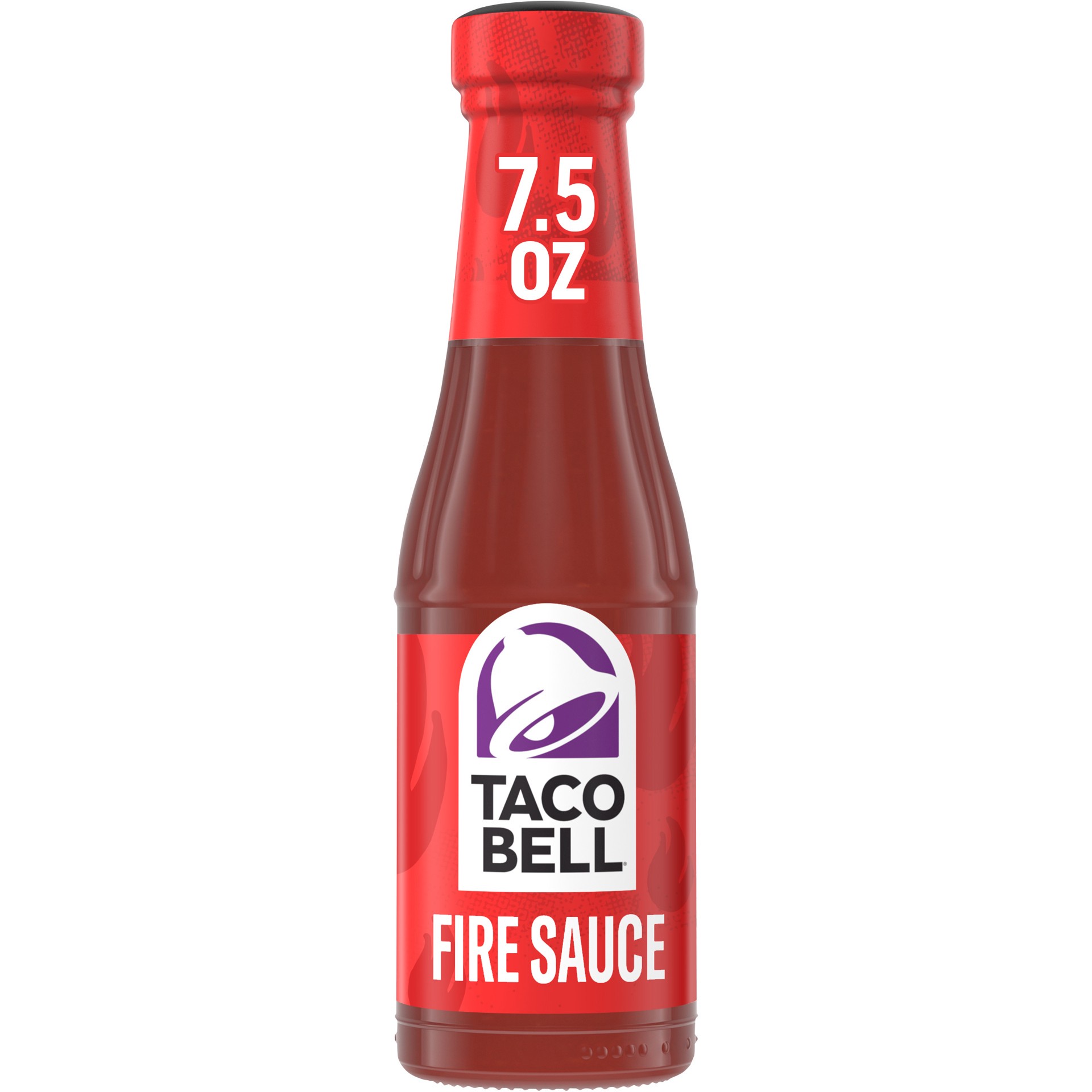 slide 1 of 13, Taco Bell Fire Sauce, 7.5 oz Bottle, 7.5 oz