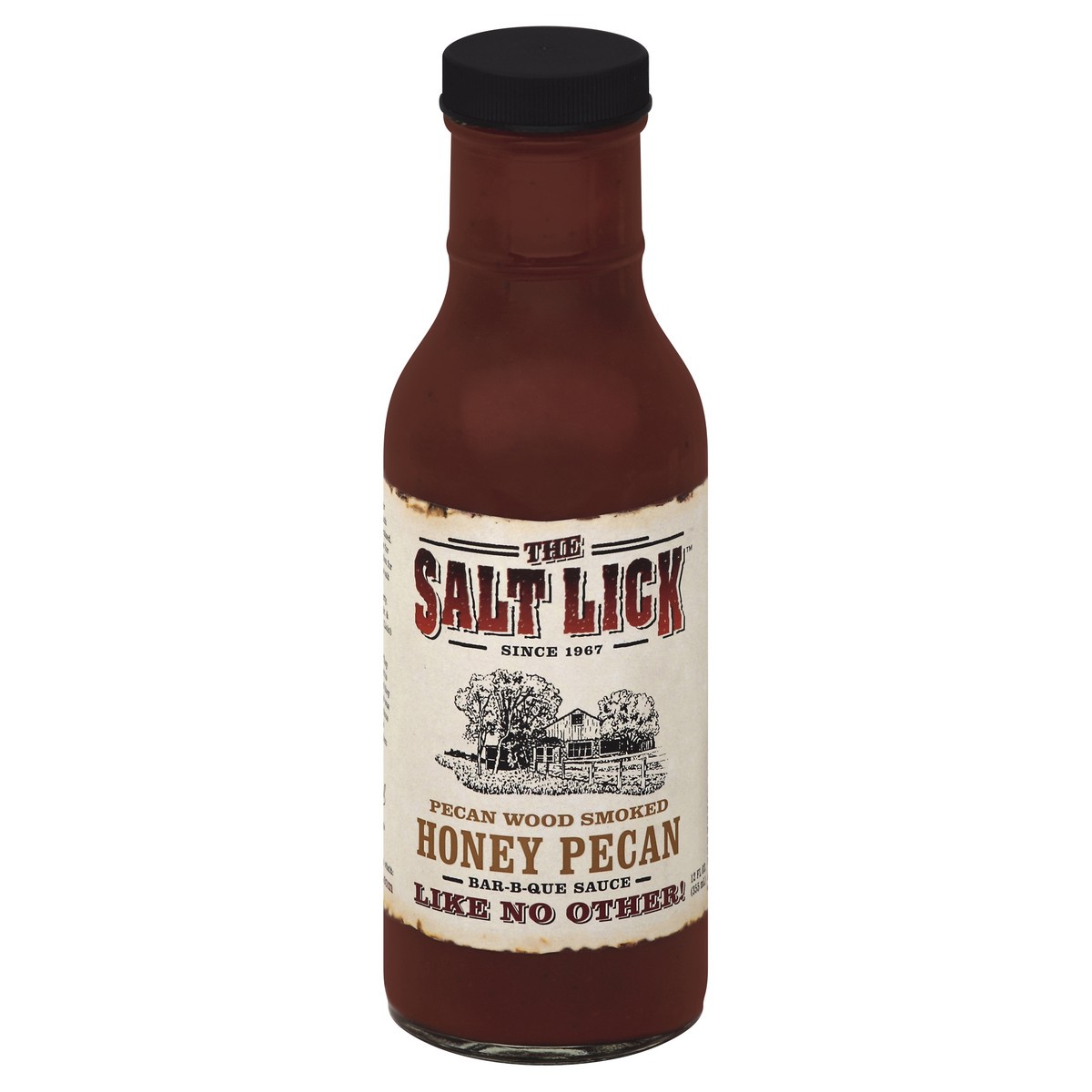 slide 2 of 3, The Salt Lick Salt Lick Sauce Barbeque Honey Pecan, 12 oz