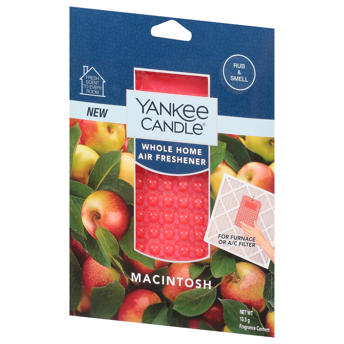 slide 5 of 11, Yankee Candle Macintosh Air Freshener, 10.5 grams, 1 ct