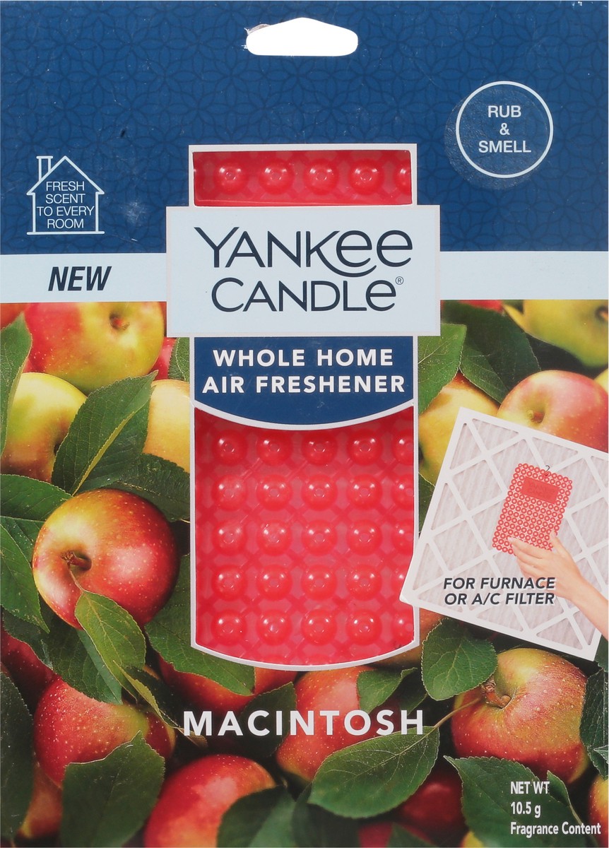 slide 7 of 11, Yankee Candle Macintosh Air Freshener, 10.5 grams, 1 ct