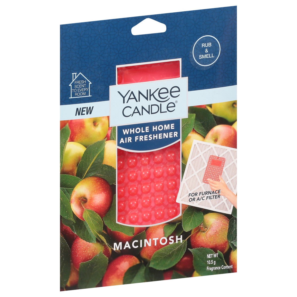 slide 11 of 11, Yankee Candle Whole Home Macintosh Air Freshener 10.5 g, 1 ct