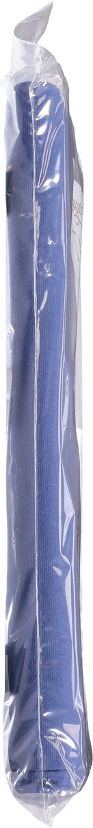 slide 10 of 10, Caspari Oriental Blue Paper Linen Table Cover 1 ea, 1 ct