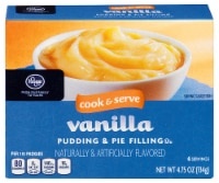 slide 1 of 1, Kroger Cook & Serve Pudding & Pie Filling - Vanilla, 4.75 oz