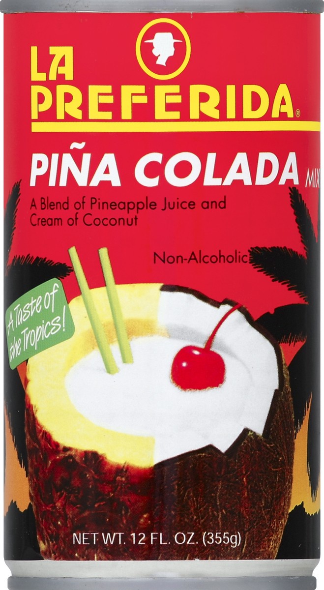 slide 1 of 2, La Preferida Pina Colada Mix - 12 oz, 12 oz