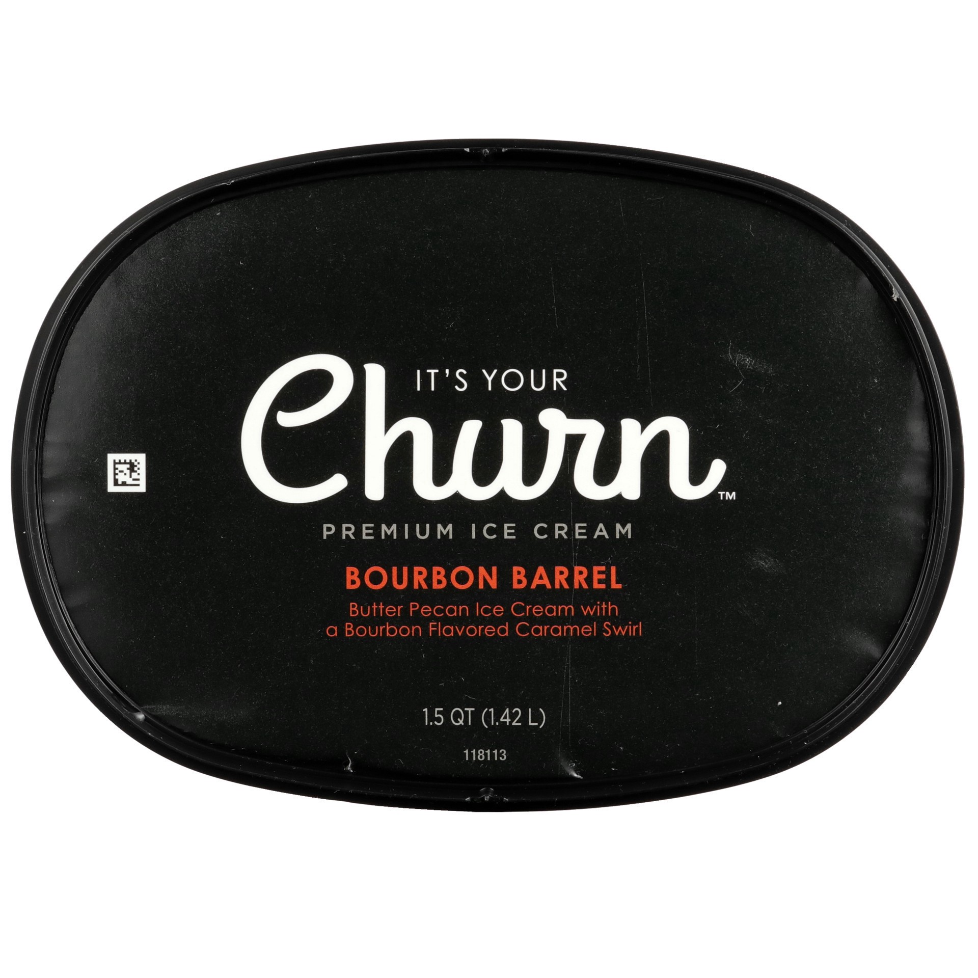 slide 4 of 6, It's Your Churn Bourbon Barrel Premium Ice Cream, 1.5 qt