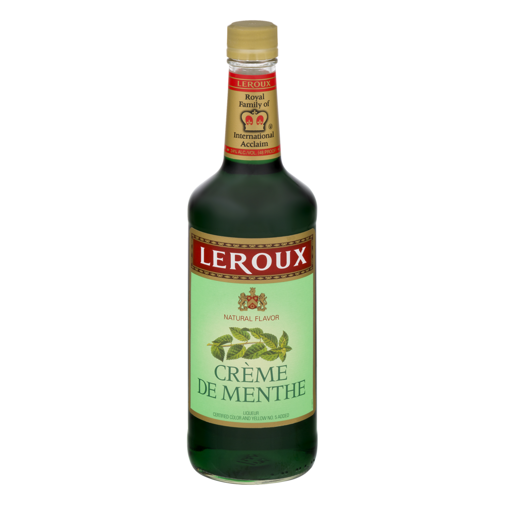 slide 1 of 1, Leroux Creme De Menthe, 750 ml