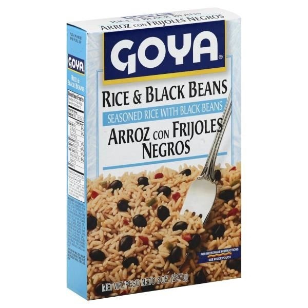 slide 1 of 2, Goya Arroz Con Frijoles Negros (Rice&Black Beans) Box, 1 ct