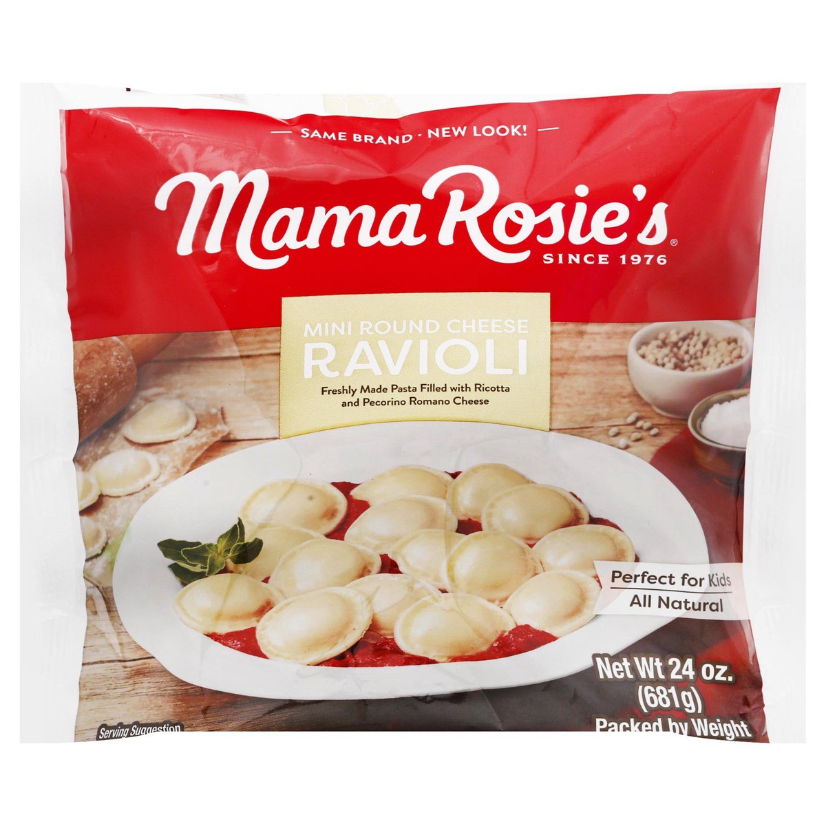 slide 11 of 12, Mama Rosie's Mini Round Cheese Ravioli 24 oz, 24 oz