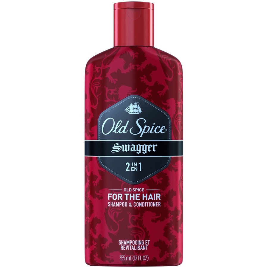 slide 1 of 2, Old Spice Swagger 2-in-1 Shampoo And Conditioner, 12 fl oz