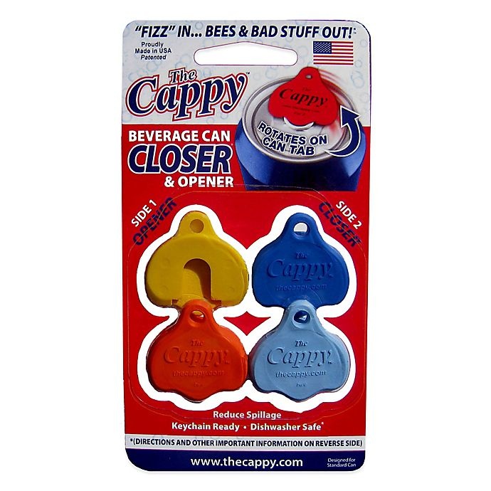 slide 1 of 1, Beverage Can Closer, 4 ct