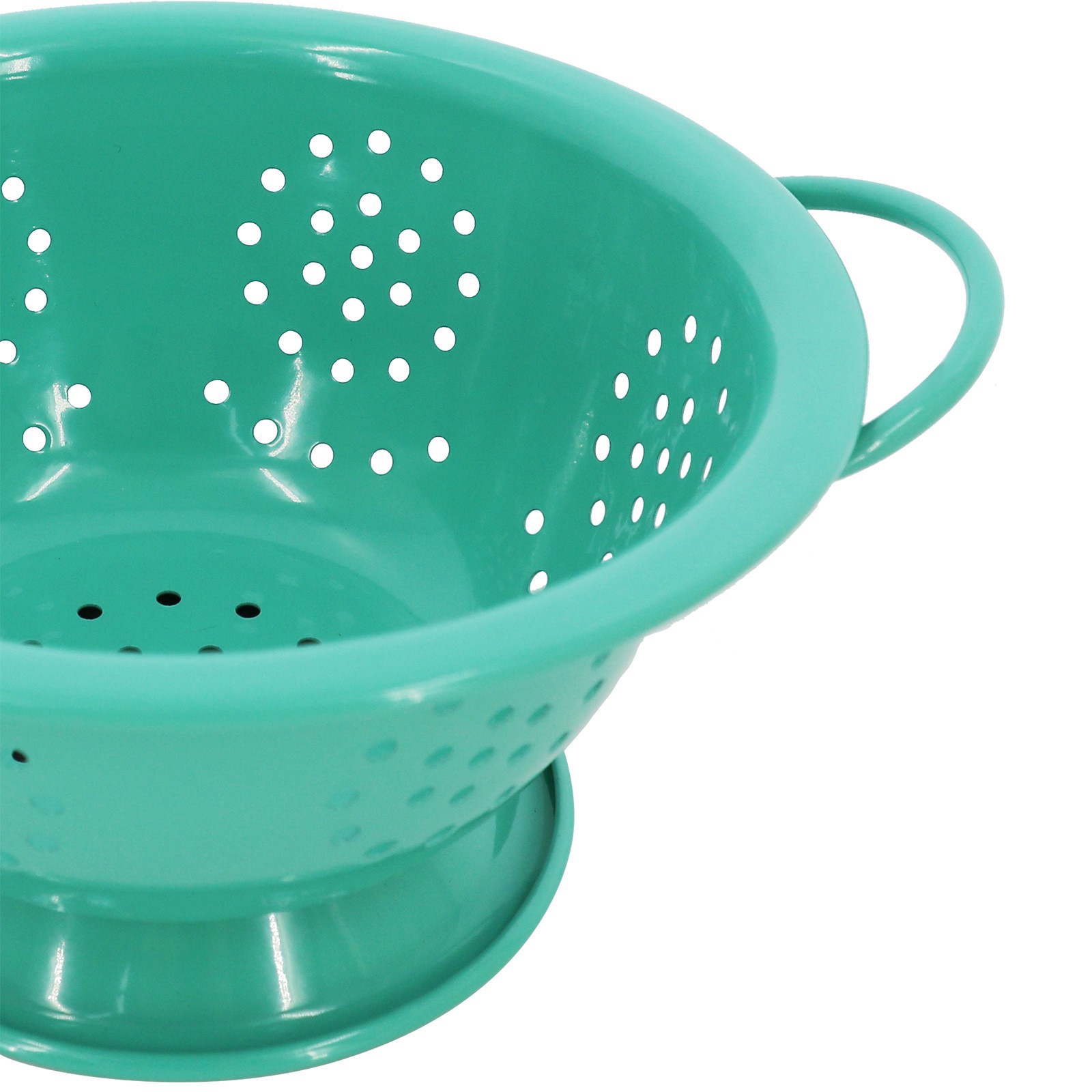slide 3 of 3, 7" Metal Colander With Handles By Ashland, 7 in