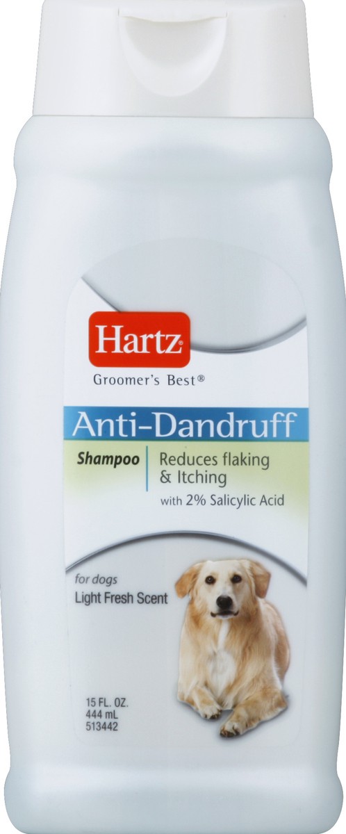 slide 2 of 2, Hartz Groomers Best Light Fresh Scent Anti-Dandruff Shampoo For Dogs, 15 fl oz