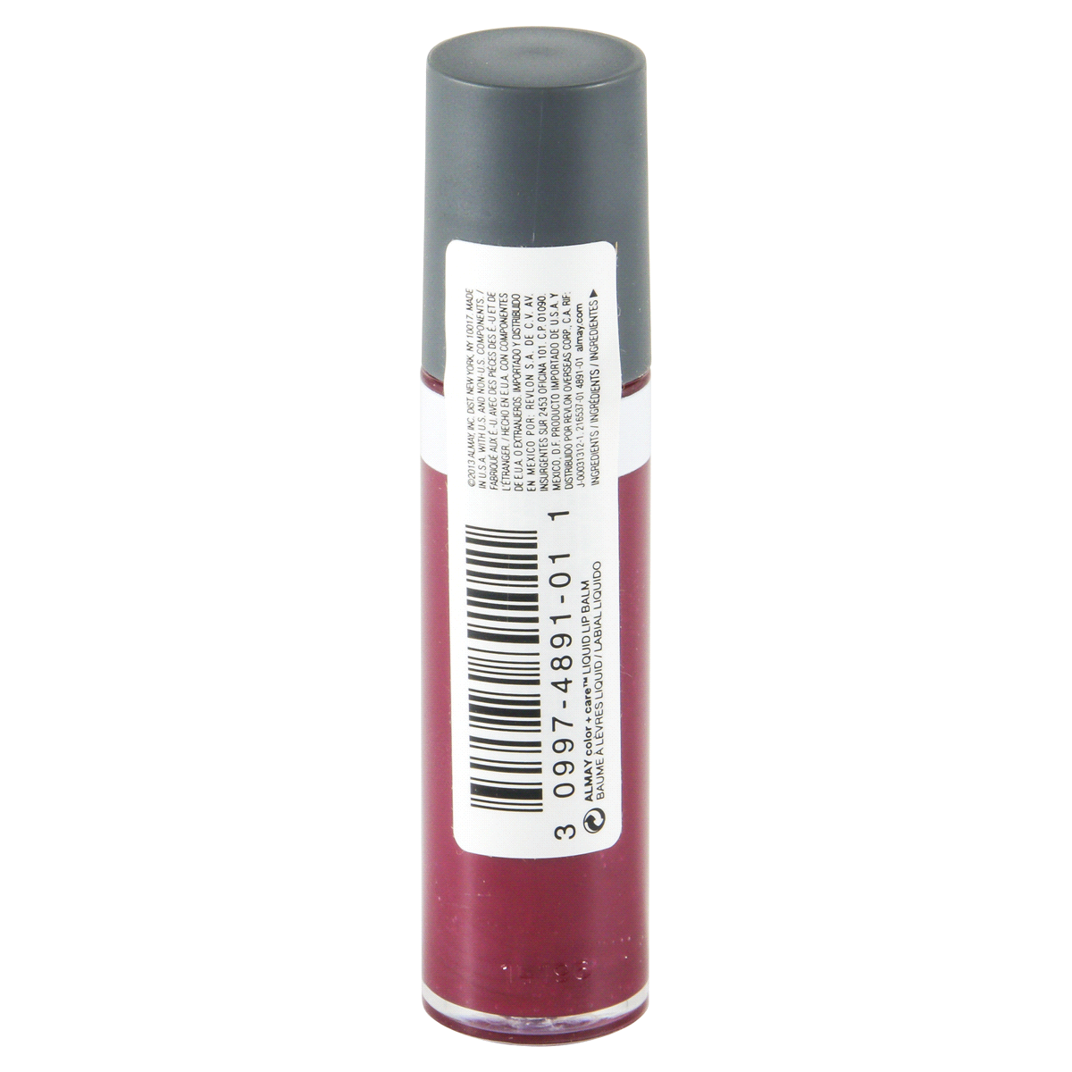 slide 2 of 2, Almay Color Care Good Liquid Lip Balm - Just Plum, 0.24 oz