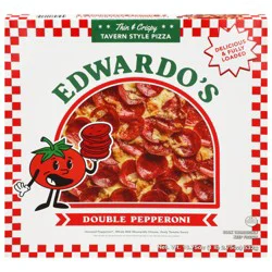 Eduardo's Tavern Style Double Pepperoni Pizza 18.75 oz