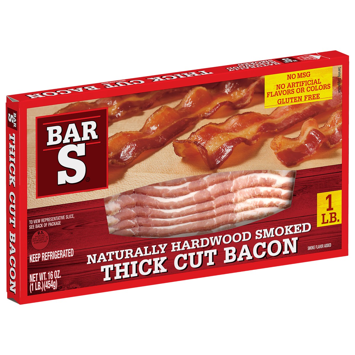 slide 2 of 11, Bar-S Sliced Bacon, 1 lb