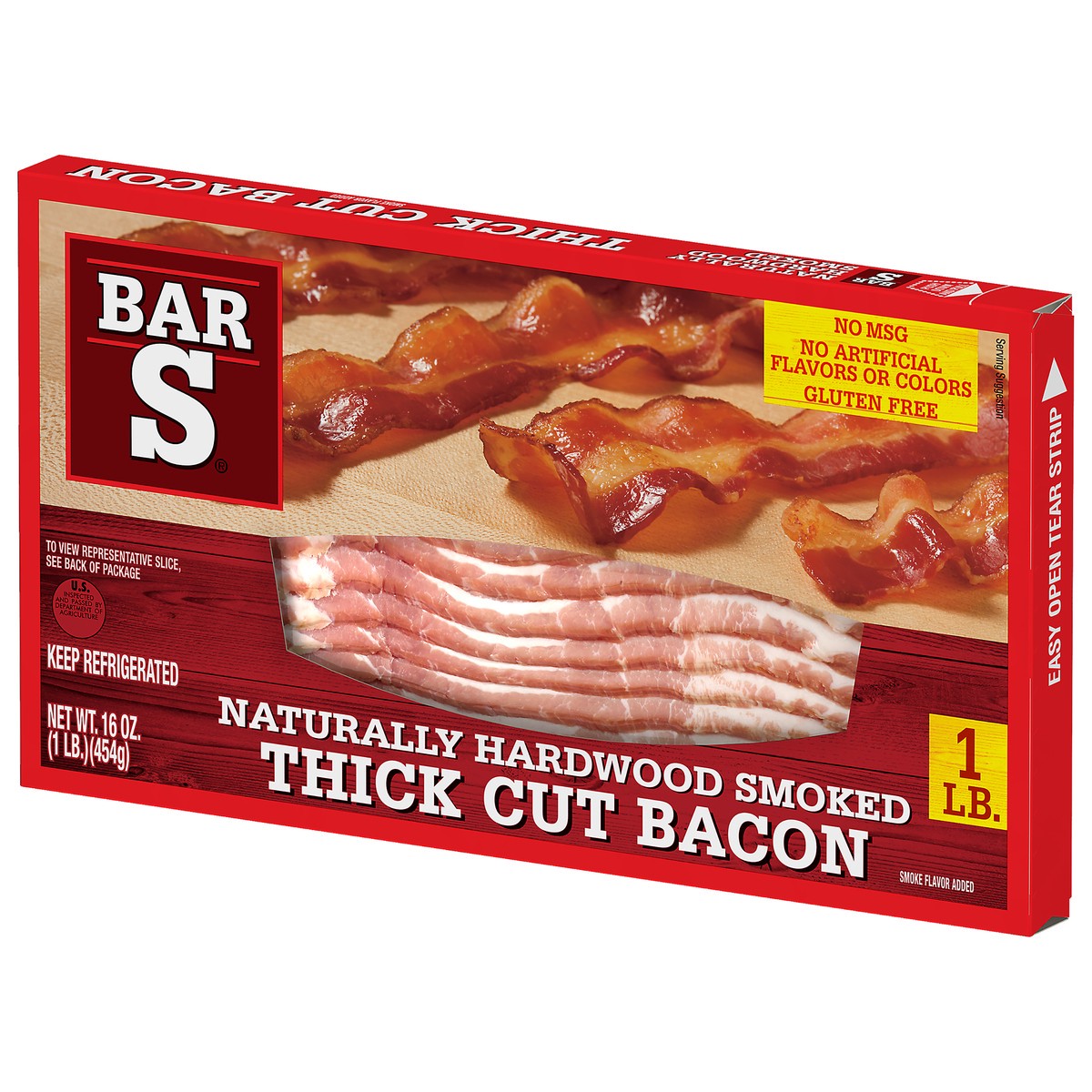 slide 3 of 11, Bar-S Sliced Bacon, 1 lb