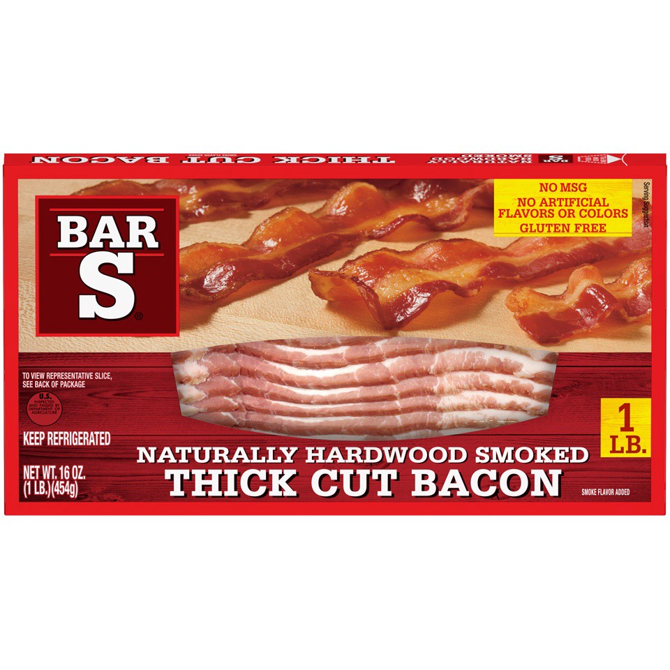 slide 1 of 11, Bar-S Sliced Bacon, 1 lb