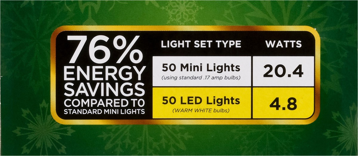 slide 2 of 10, Sylvania Warm White Indoor/Outdoor LED Lights Mini 50 ea, 50 ct