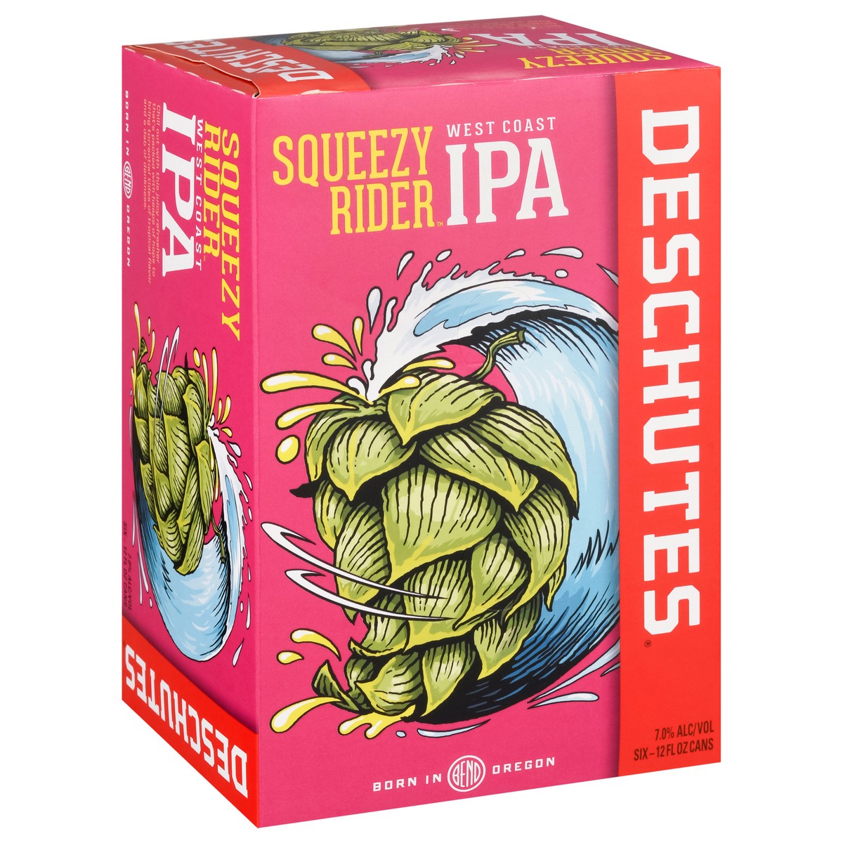 slide 2 of 9, Deschutes Squeezy Rider Ipa, 6 ct; 12 fl oz