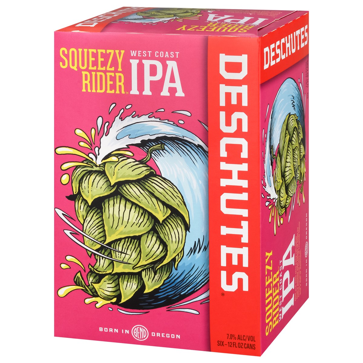 slide 3 of 9, Deschutes Squeezy Rider Ipa, 6 ct; 12 fl oz