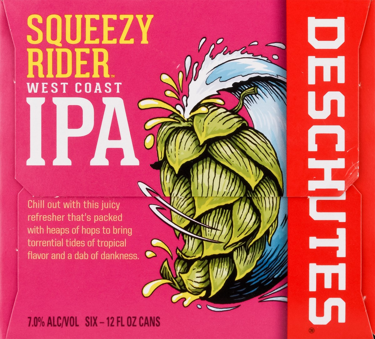 slide 4 of 9, Deschutes Squeezy Rider Ipa, 6 ct; 12 fl oz