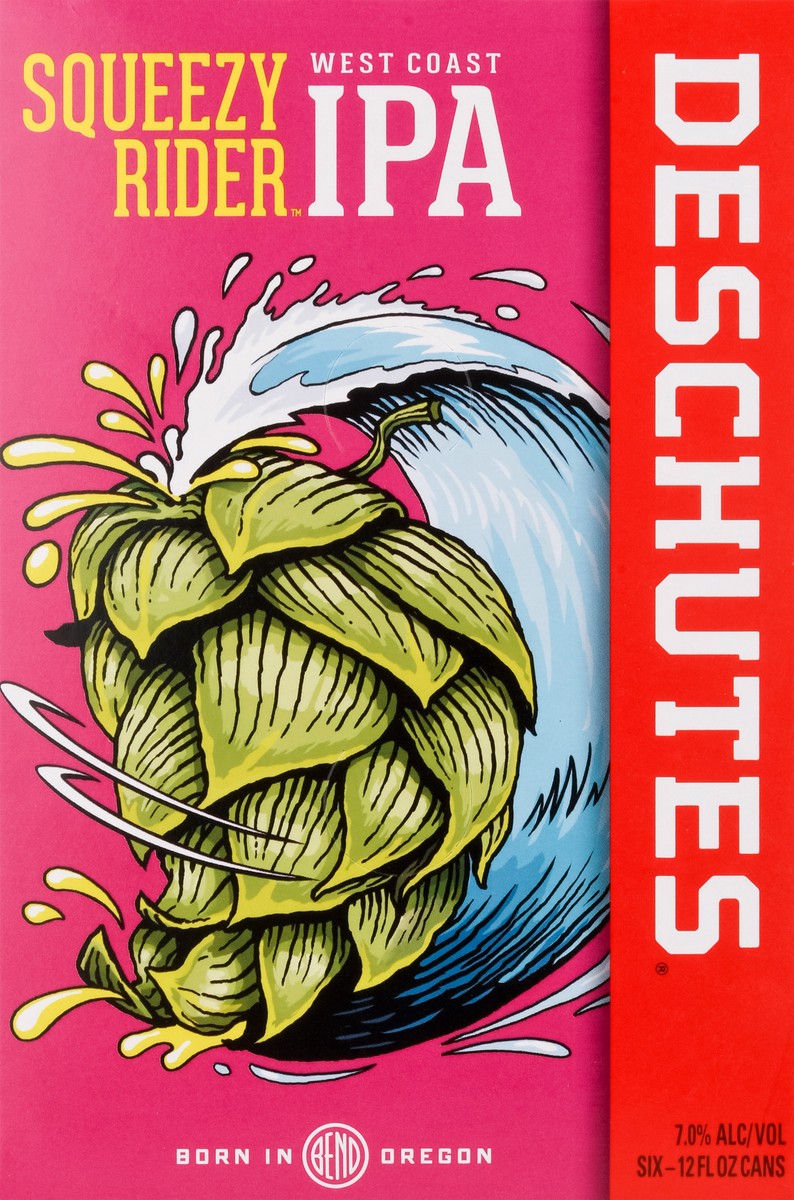 slide 6 of 9, Deschutes Squeezy Rider Ipa, 6 ct; 12 fl oz