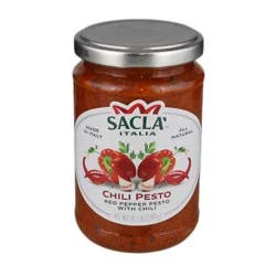 Salclá Sacla Pesto Chili Pasta Sauce