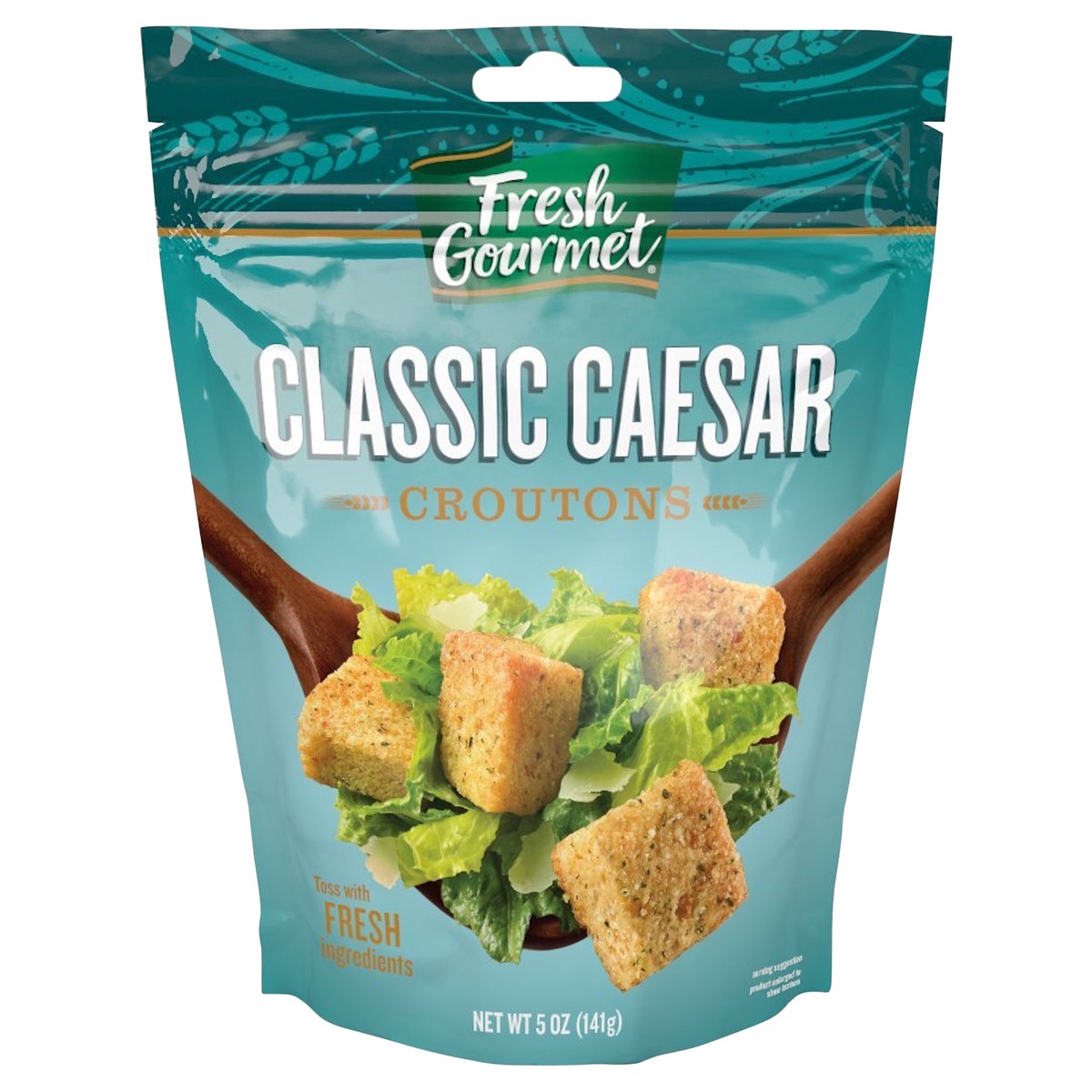 slide 1 of 3, Fresh Gourmet Classic Caesar Croutons 5 oz, 5 oz