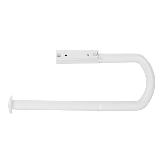 slide 2 of 4, Spectrum Reverse Wall Mount Paper Towel Holder - White, 1 ct