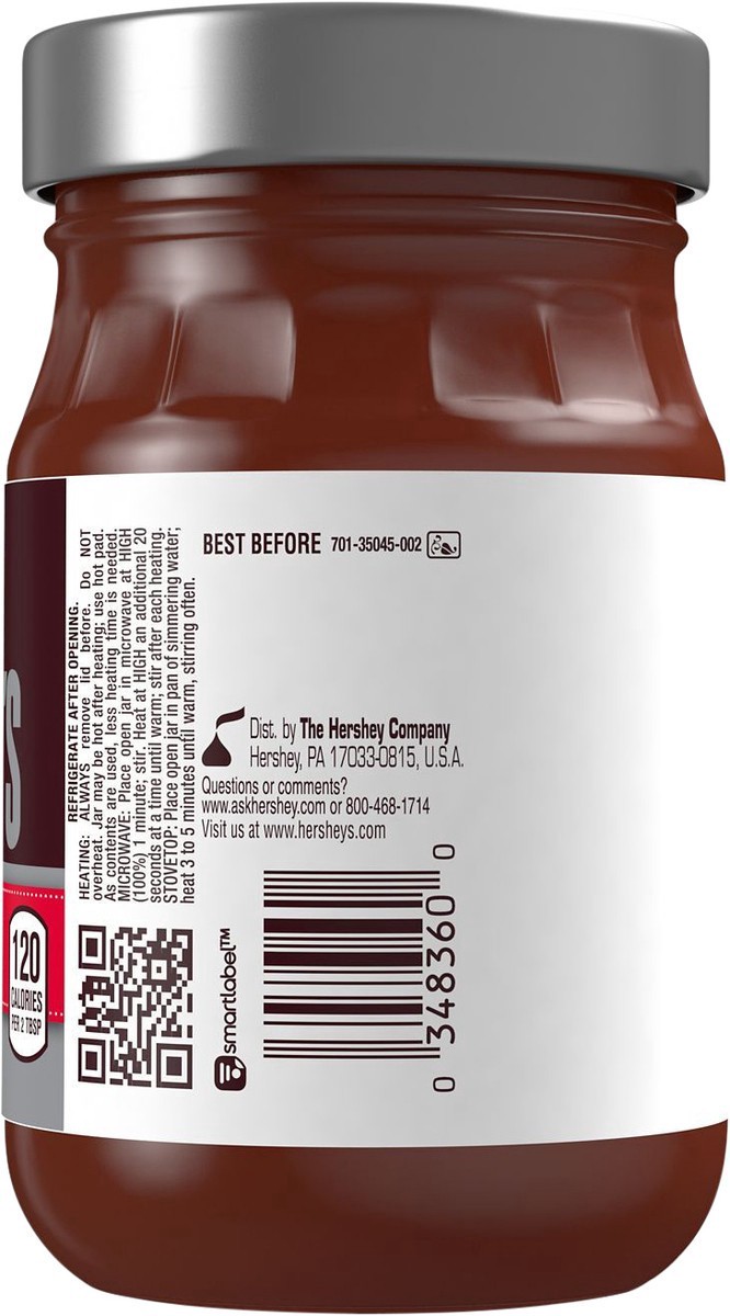 slide 2 of 3, Hershey's Topping, Hot Fudge, 12.8 oz