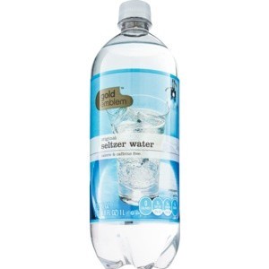 slide 1 of 1, CVS Gold Emblem Seltzer Water Original - 33.8 oz, 33.8 oz