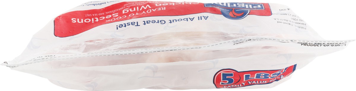 slide 7 of 11, Pilgrim's Family Value Pack Chicken Wing Sections 80 oz, 5 lb