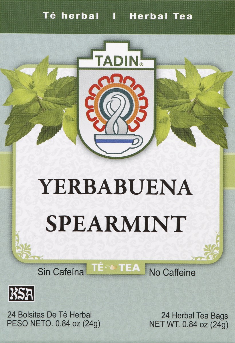 slide 1 of 1, Tadin Yerbabuena Tea Bags - 25 ct, 25 ct