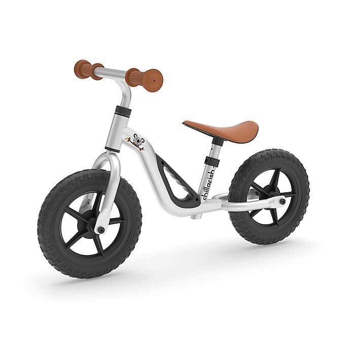 slide 1 of 7, Chillafish Charlie Adjustable Balance Bike - Silver, 1 ct