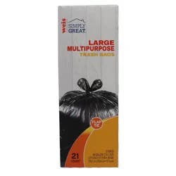 Weis Quality Trash Bags with Flaps