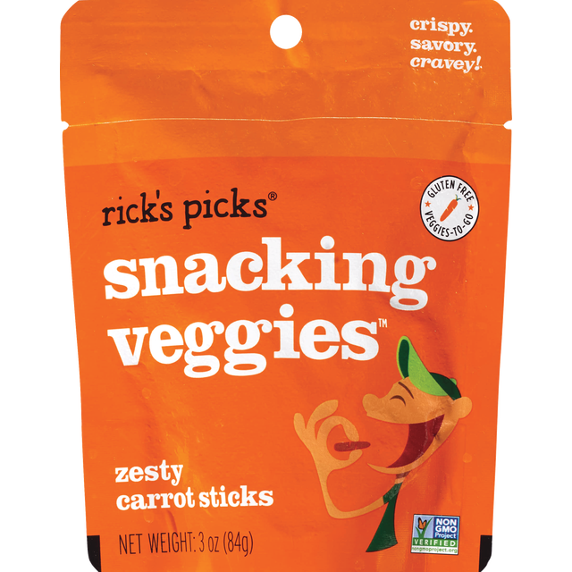 slide 1 of 1, RICKS PICKS Zesty Carrot Sticks, 1 ct