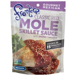Frontera Medium with Ancho + Sesame Classic Red Mole Skillet Sauce 8 oz