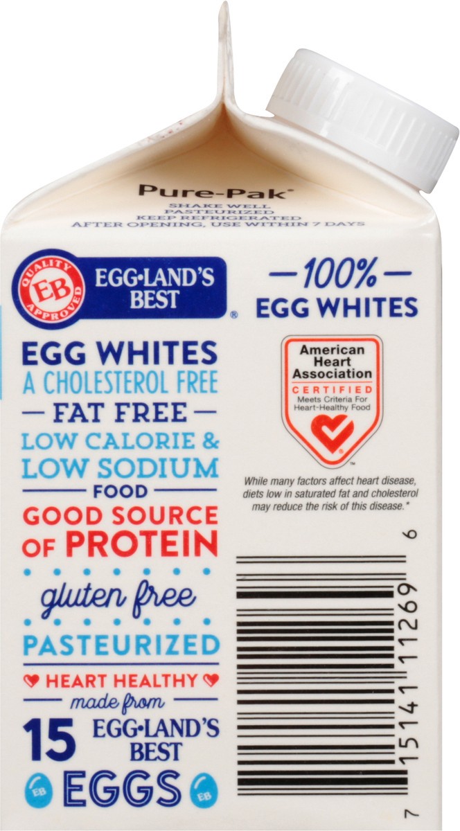 slide 7 of 9, Eggland's Best Egglands White 100% Liquid Egg, 16 fl oz