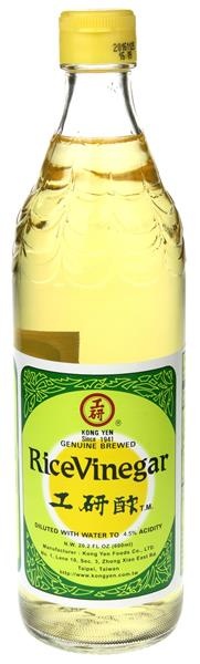 slide 1 of 1, Kong Yen Rice Vinegar, 20.2 fl oz