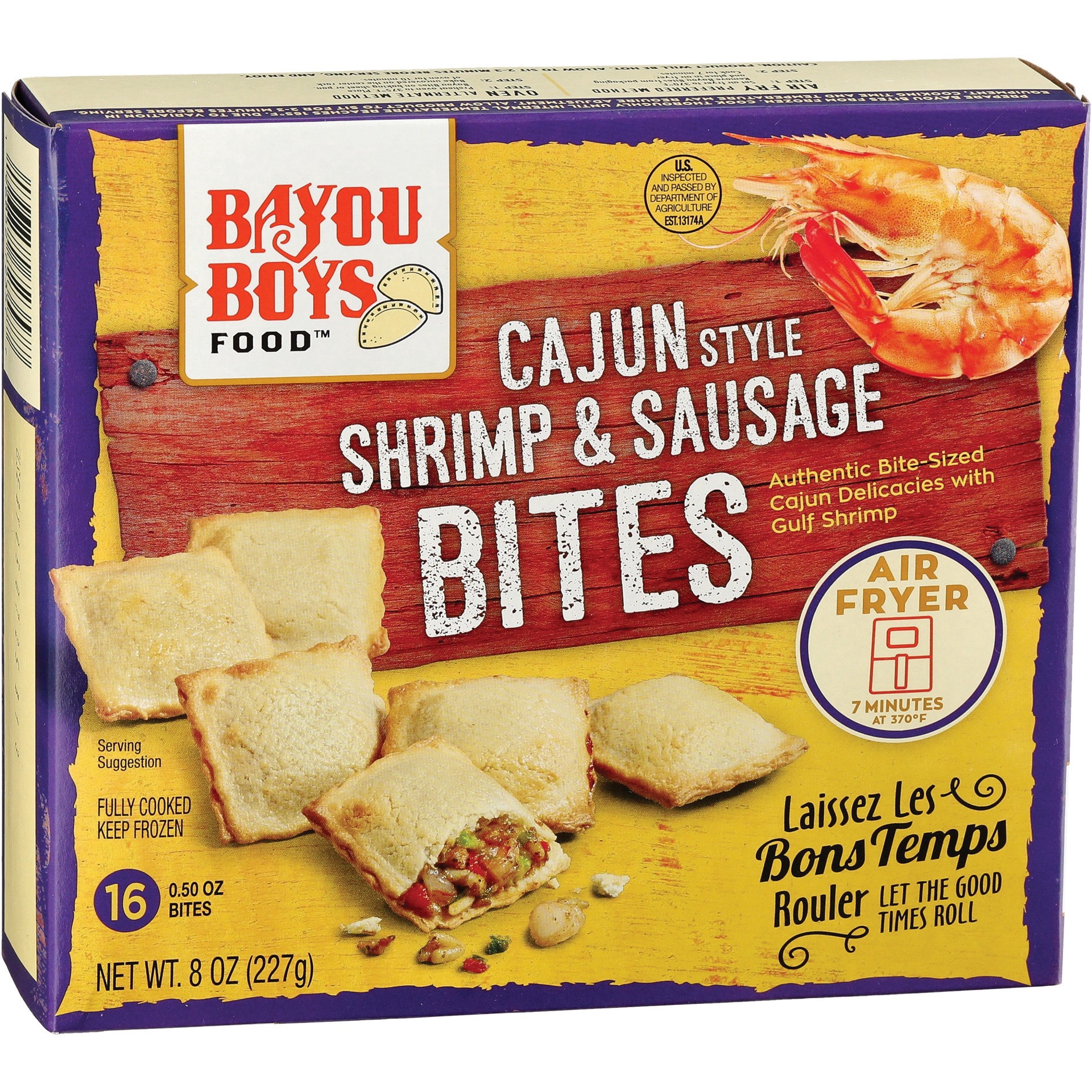 slide 1 of 1, Bayou Boys Shrimp Ssg Bites, 8 oz