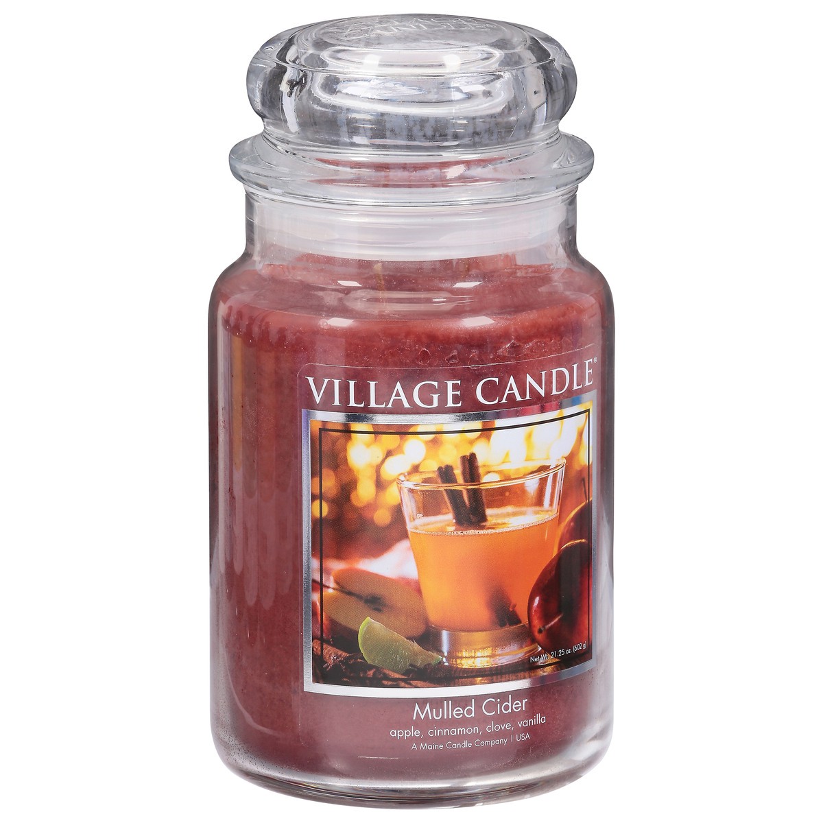 slide 6 of 9, Village Candle Mulled Cider 26 Oz Jar Candle, 1 ct