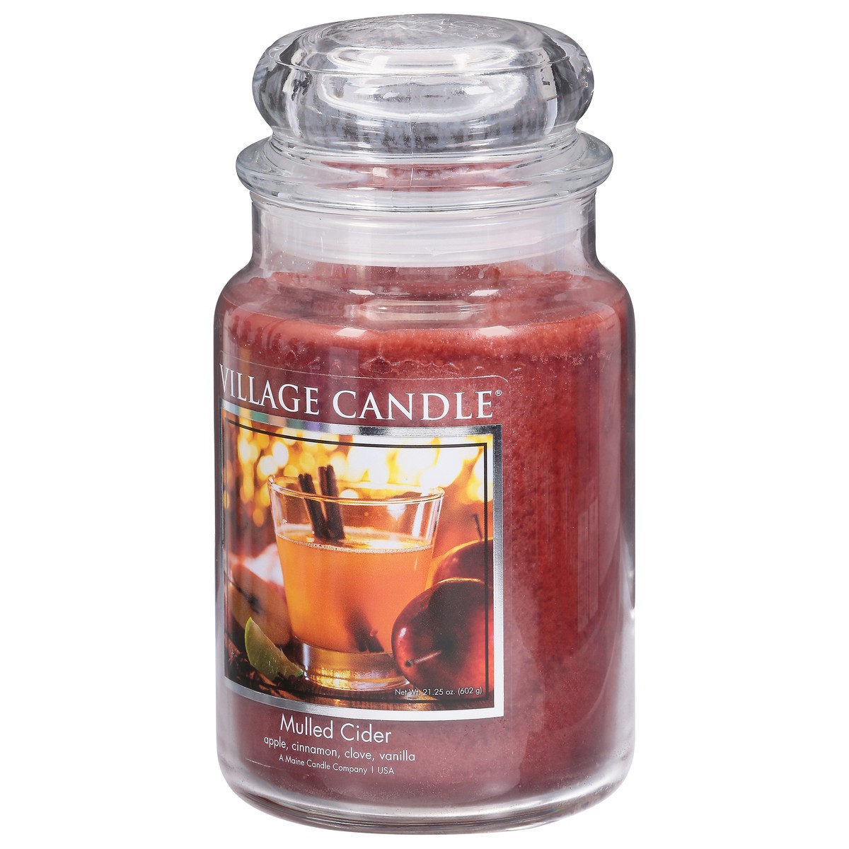 slide 9 of 9, Village Candle Mulled Cider 26 Oz Jar Candle, 1 ct