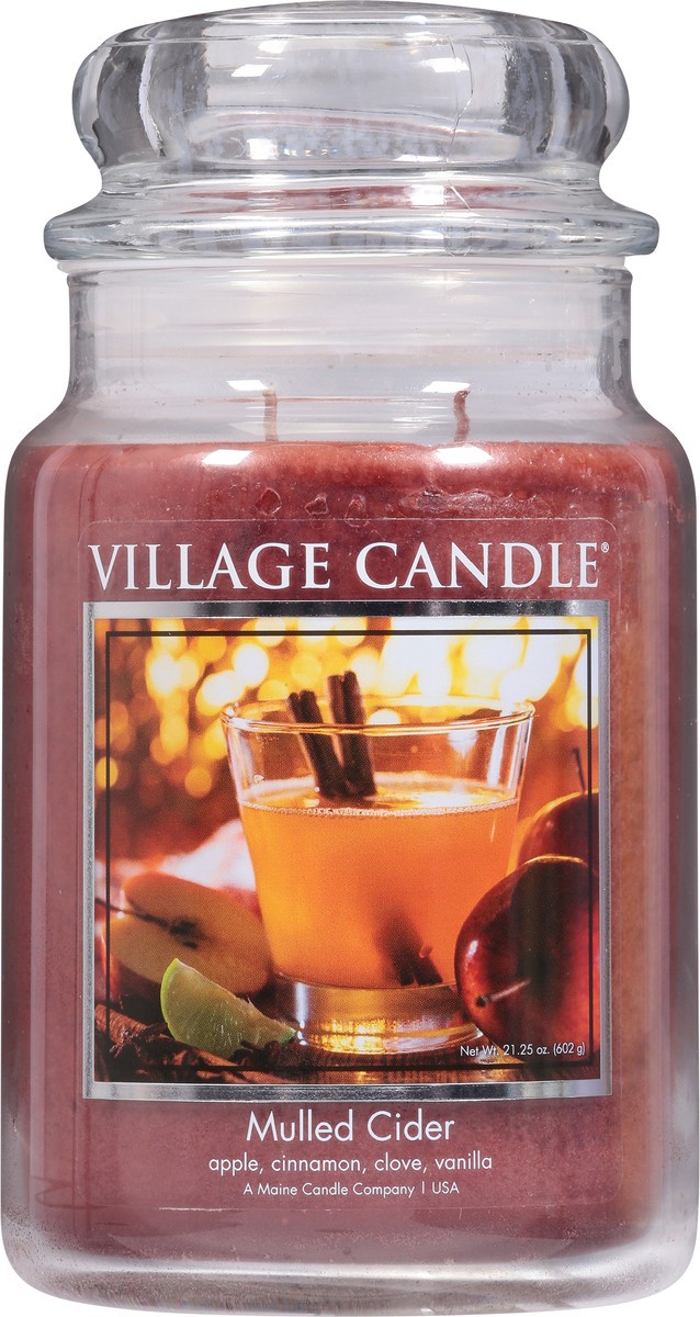 slide 7 of 9, Village Candle Mulled Cider 26 Oz Jar Candle, 1 ct