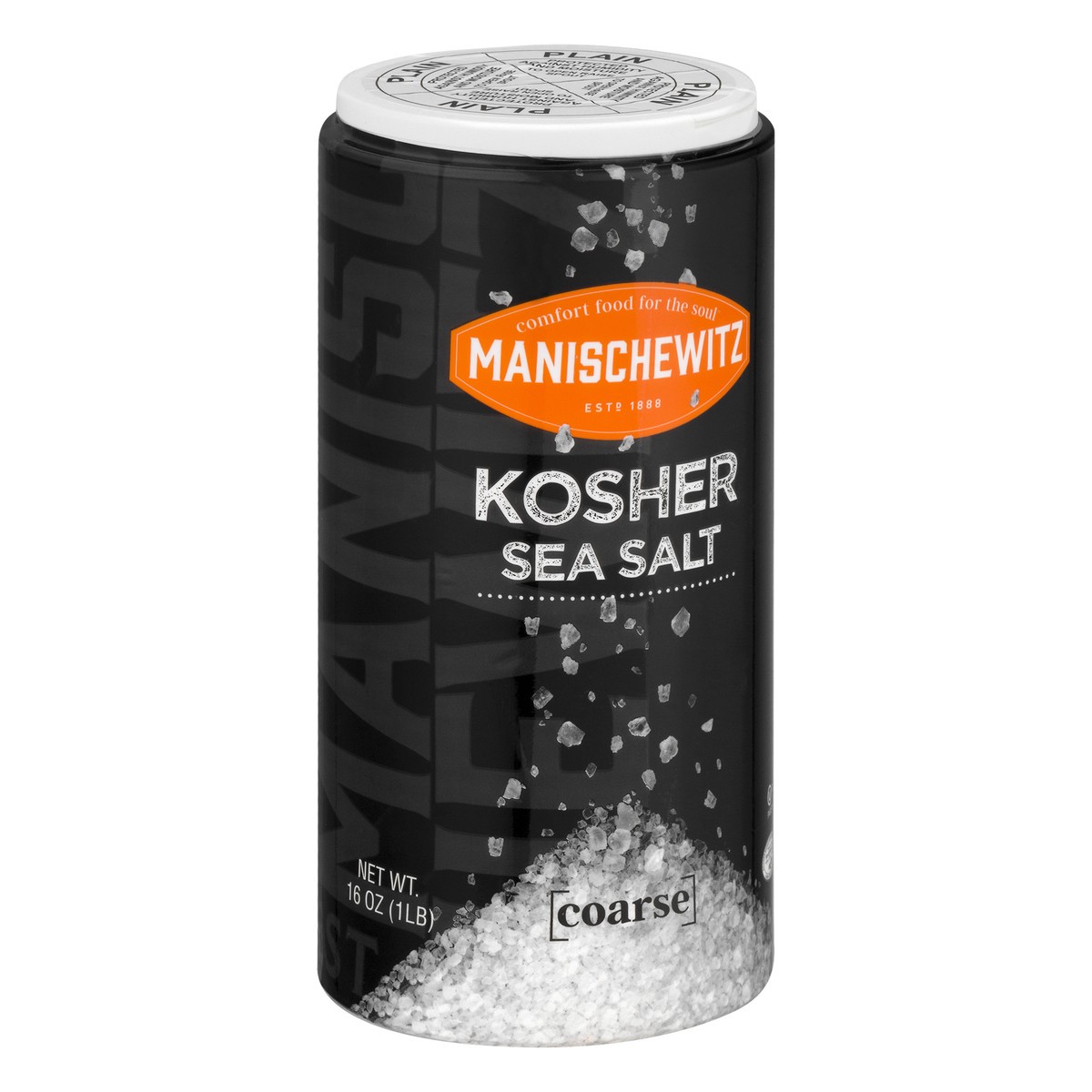 slide 2 of 12, Manischewitz Kosher Coarse Sea Salt - 16 oz, 16 oz