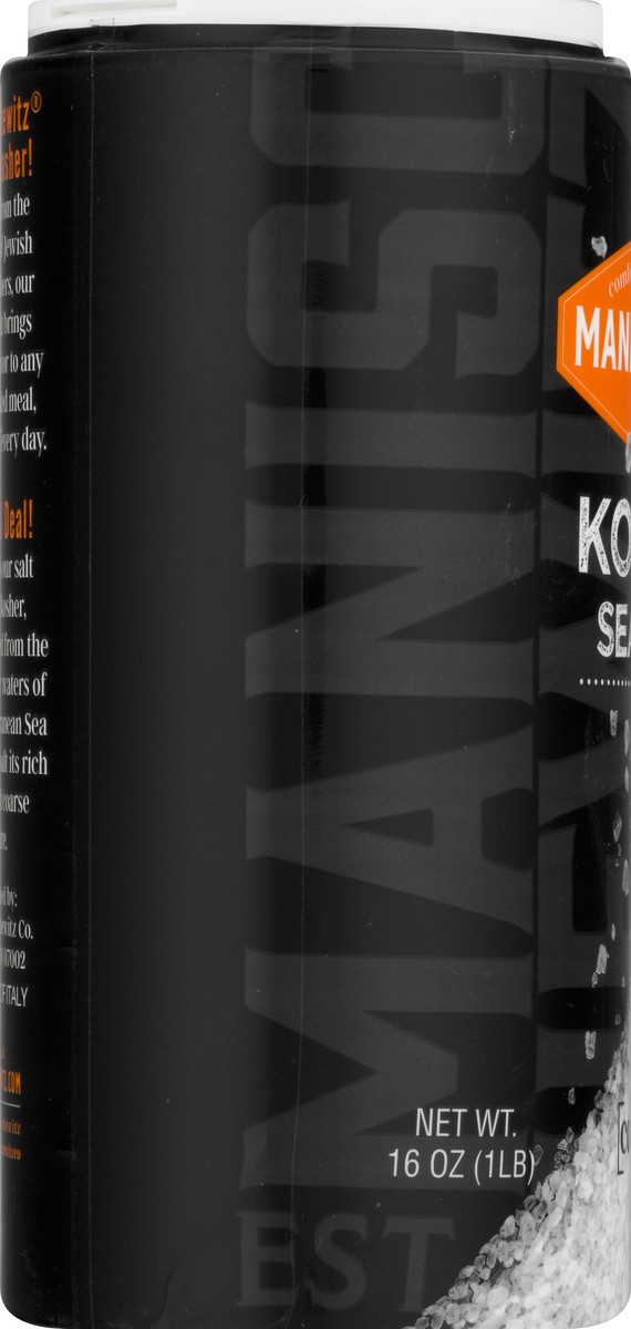 slide 9 of 12, Manischewitz Kosher Coarse Sea Salt - 16 oz, 16 oz