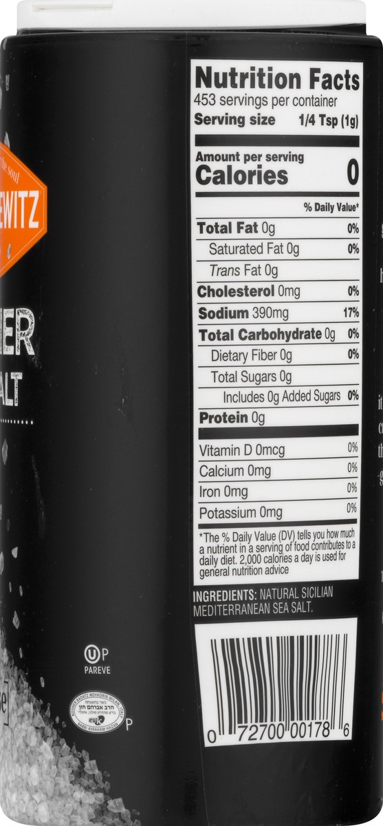 slide 5 of 12, Manischewitz Kosher Coarse Sea Salt - 16 oz, 16 oz